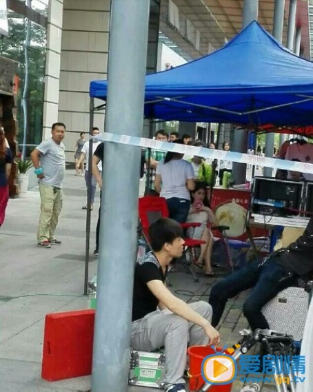 好想听你说爱我剧情介绍 片场照