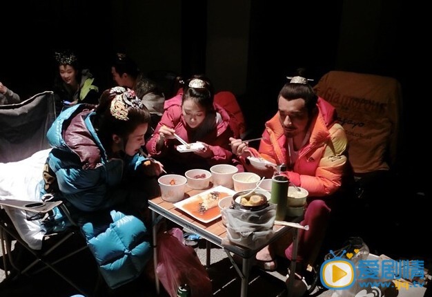 琅琊榜剧情介绍 片场照