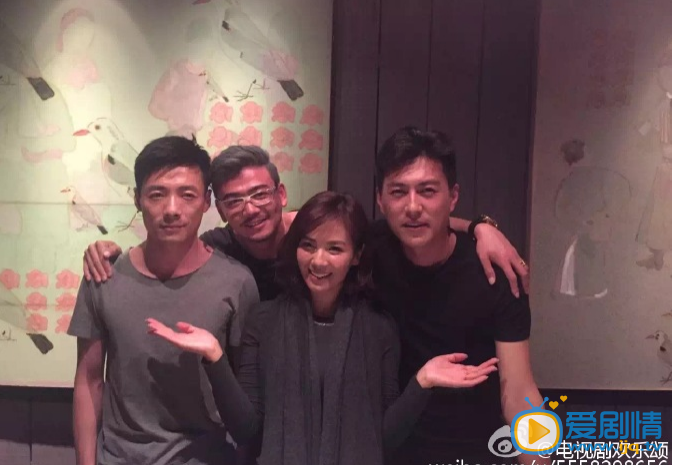 欢乐颂片场照