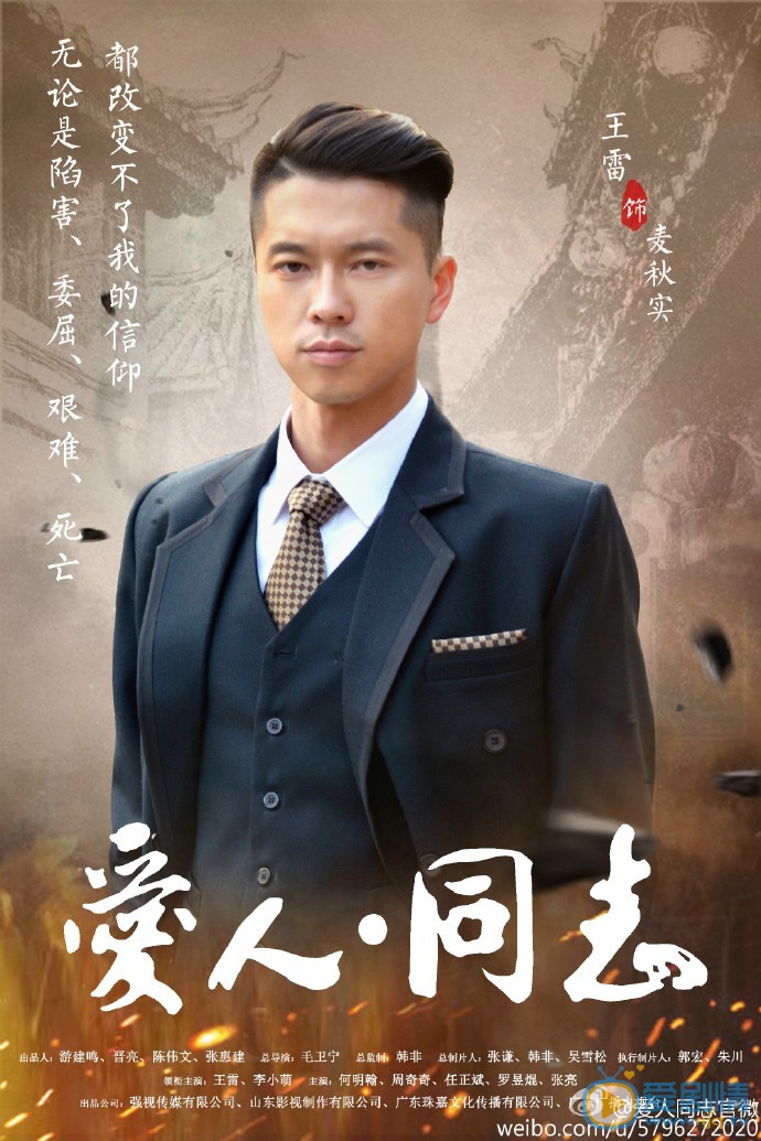 爱人同志海报