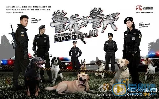 警花与警犬海报