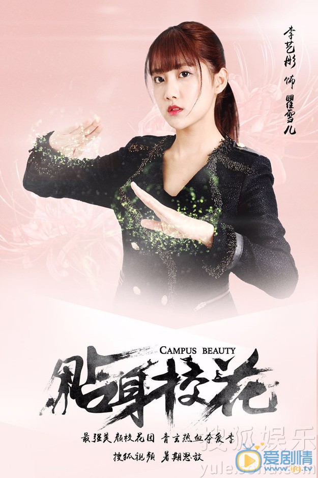 贴身校花海报