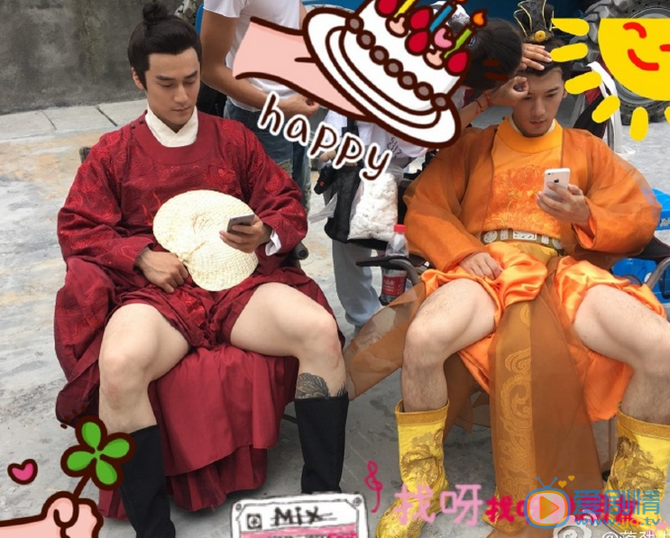 回到明朝当王爷之杨凌传片场照