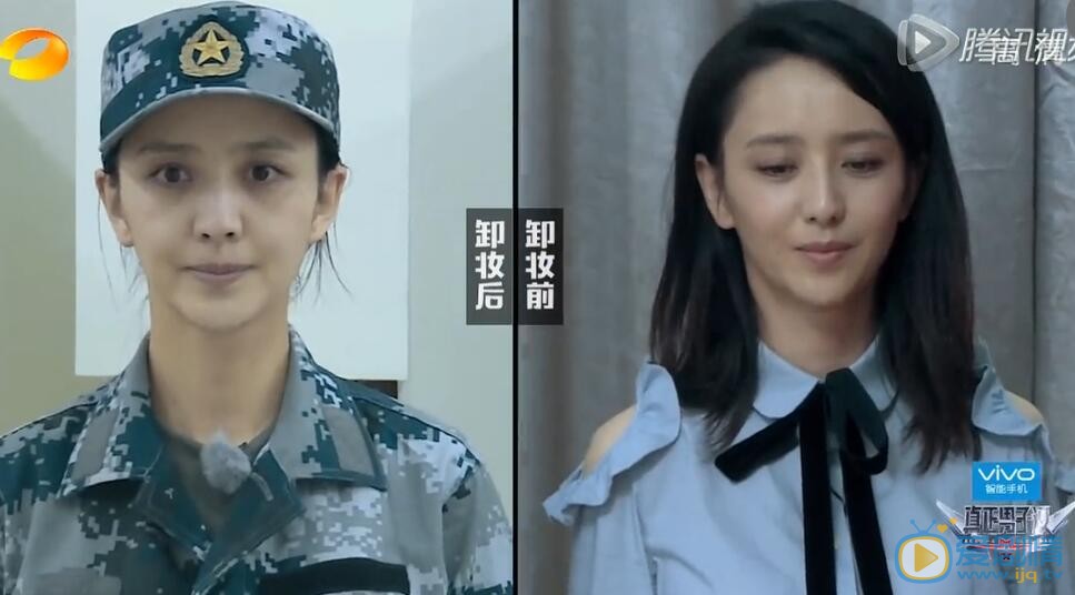 真正男子汉女兵杨幂、佟丽娅、张蓝心、沈梦辰素颜公开了吗？杨幂佟丽娅素颜谁最美？