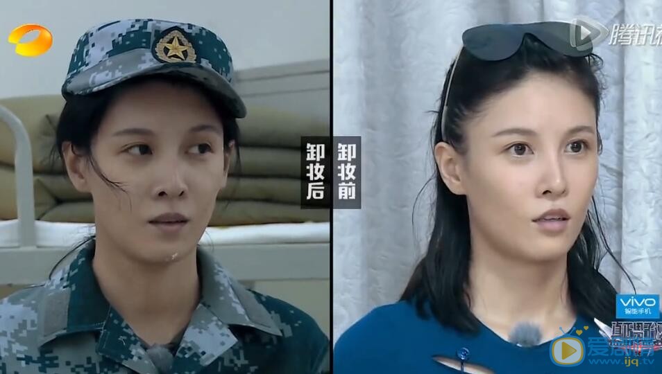 真正男子汉女兵杨幂、佟丽娅、张蓝心、沈梦辰素颜公开了吗？杨幂佟丽娅素颜谁最美？