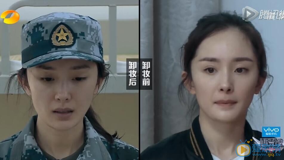 真正男子汉女兵杨幂、佟丽娅、张蓝心、沈梦辰素颜公开了吗？杨幂佟丽娅素颜谁最美？
