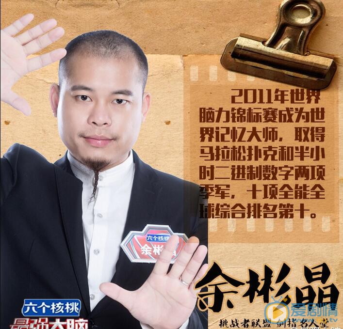最强大脑挑战分形的余彬晶是谁?霸道总裁余彬晶竟是世界记忆大师?