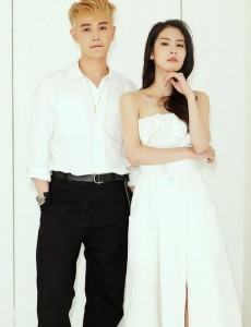 歌手张碧晨彩排私照 张碧晨与其音乐合伙人孙坚写真曝光