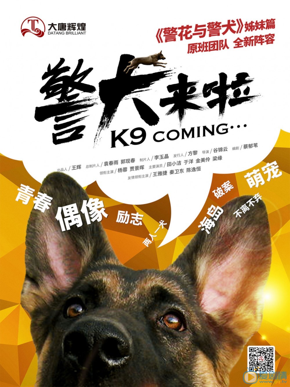 警犬来啦海报