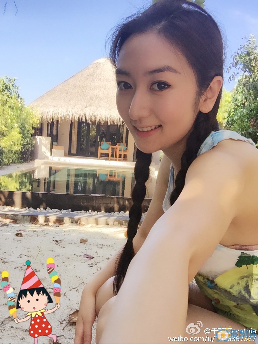 思美人青儿扮演者于莹莹写真生活照欣赏