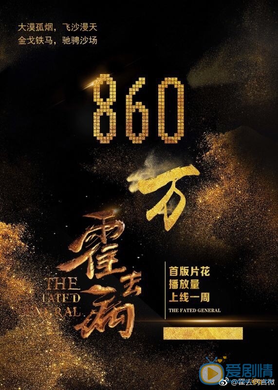 霍去病海报