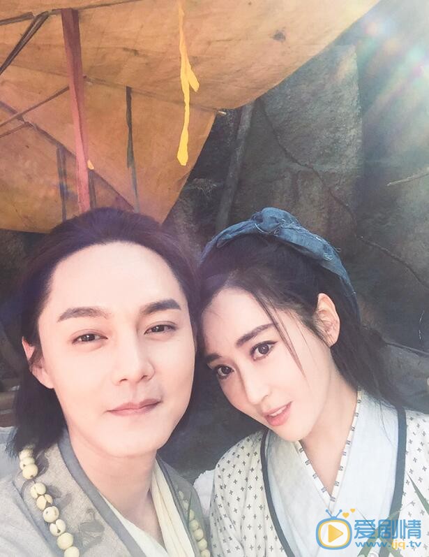 大话西游之爱你一万年片场照