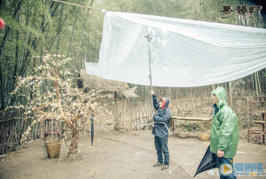 寻秦记片场照