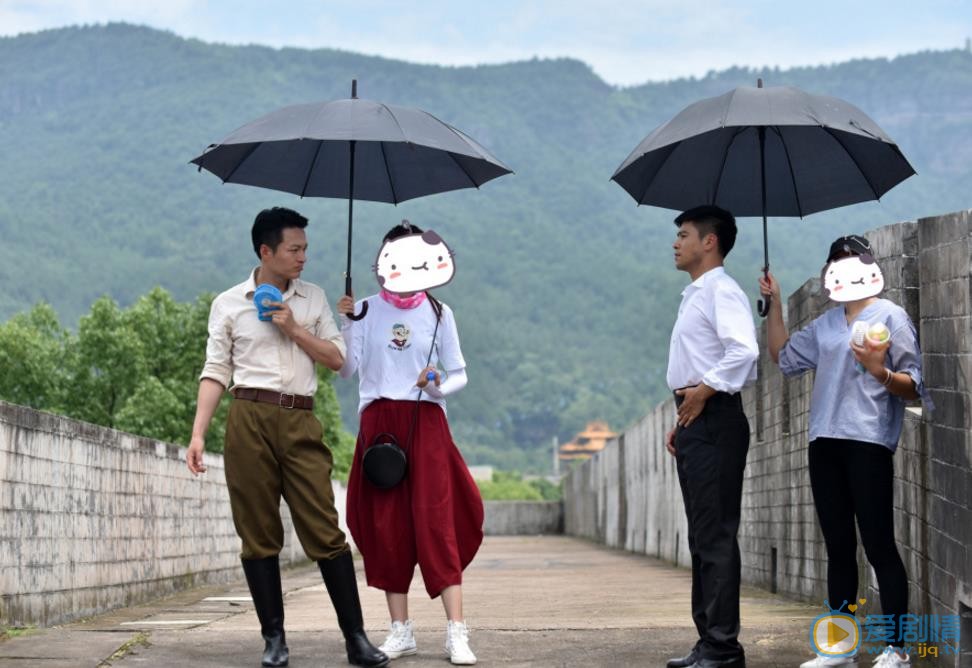 桃花依旧笑春风片场照