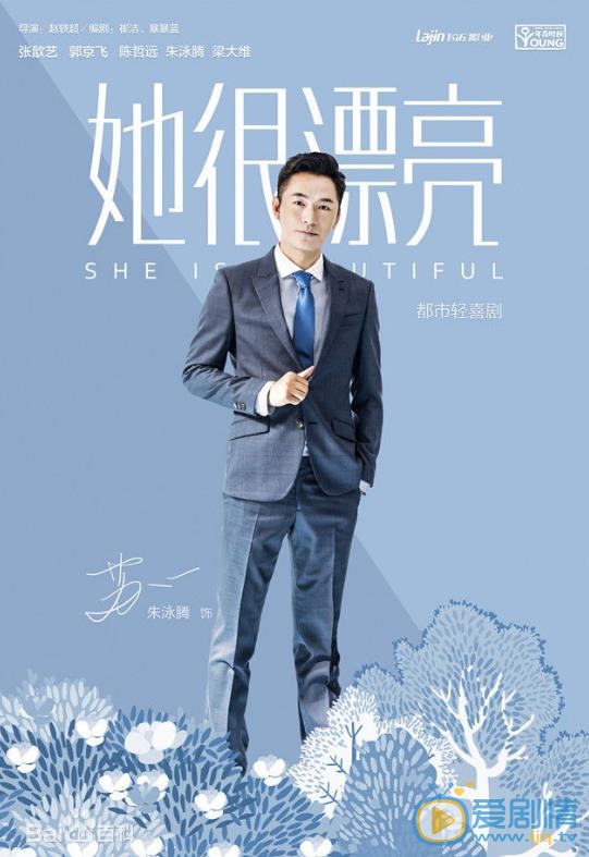 她很漂亮海报
