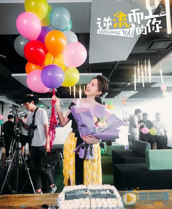 逆流而上的你片场照