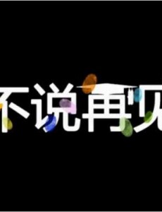 不说再见是根据小说改编的吗？改编自什么小说？
