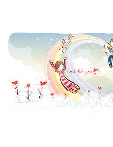 哄女朋友超甜长篇故事：大白兔和小白兔的故事